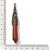 Natural Red Jasper Pointed Big Pendants G-P560-02R-04-3