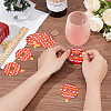 Paper Wine Glass Charms FIND-WH0436-28A-3