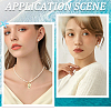 8Pcs 4 Styles Brass Enamel Charms KK-BBC0023-94-5