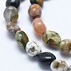 Natural Ocean Jasper Beads Strands G-E483-39A-3
