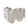 304 Stainless Steel Cuff Rings RJEW-Z074-05P-2