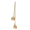Brass Big Pendants KK-CBAB0CF-10G-1