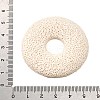 Natural Lava Rock Disc Big Pendants G-M203-12-3