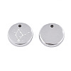 Non-Tarnish 316 Surgical Stainless Steel Charms STAS-S116-418D-P-3