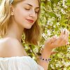 16Pcs 8 Style  Rack Plating Brass Micro Pave Cubic Zirconia Charms ZIRC-FH0001-17-6