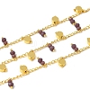 Brass Flat Round Link Chains CHC-H114-07G-09-1