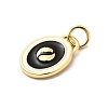 Brass Enamel Charms KK-A268-09G-02-2
