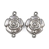 304 Stainless Steel Connector Charms STAS-L297-04P-1
