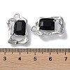 Alloy with Glass Pendant FIND-Z014-16P-3