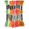 8 Skeins 8 Colors Polyester Sewing Thread OCOR-WH20074-09F-1