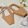 20Pcs Kraft Paper Hand-held Bouquet Bag CARB-GF0001-02-3