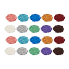 20Pcs 10 Colors Adhesive Wax Seal Stickers DIY-TA0003-49-10