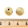 Texture Brass Beads KK-S379-02G-D-3