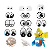 51Sets Plastic Safety Craft Eye DIY-PH0030-23-6
