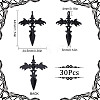 SUNNYCLUE 30Pcs Gothic Style Alloy Pendents FIND-SC0004-02-2