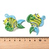 Handmade Lampwork Pendants LAMP-S079-04B-3