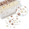 ABS Plastic Imitation Pearl Cabochons SACR-TA0001-04-3