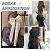 Cloth Big Bowknot Hair Barrettes AJEW-CP0008-41B-02-6