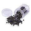 Plated Glass Seed Beads SEED-JP0002-C02-1