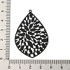 Spray Printed 430 Stainless Steel Pendants STAS-P359-01I-3