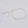 Natural White Moonstone Beads Strands G-E352-01-2