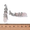 Natural Rose Quartz Pendants G-A241-01P-19-3