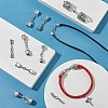   20Pcs 10 Style Zinc Alloy Lobster Claw Clasps FIND-PH0009-99-4