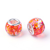 Glass European Beads GPDL-S035-M-2