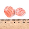 Transparent Handmade Blown Glass Globe Beads GLAA-T012-42A-4