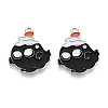 Halloween Theme Alloy and Enamel Pendants ENAM-T021-31A-02P-1