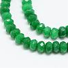 Natural White Jade Bead Strands G-R409-3x5-04-1