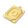 Ion Plating(IP) 304 Stainless Steel Pendants STAS-U033-01G-O-2