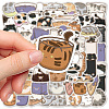 68Pcs PVC Adhesive Waterproof Stickers PW-WGDDA0D-01-4