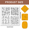 Silicone Clay Texture Mat AJEW-WH0447-013-2