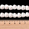 Handmade Kitten Bright Glazed Porcelain Ceramic Beads Strands PORC-L017-A09-5