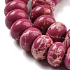 Synthetic Imperial Jasper Dyed Beads Strands G-D077-E01-01C-5