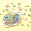 100G Transparent Acrylic Beads OACR-FS0002-01-9