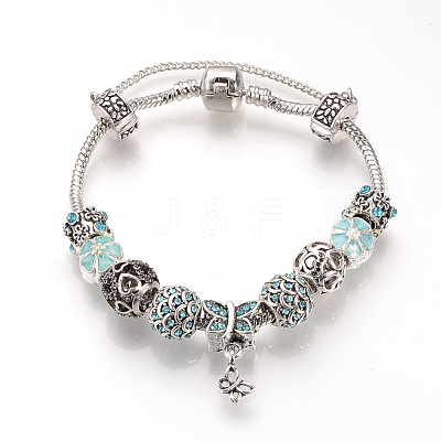 European Bracelets BJEW-S124-16B-1