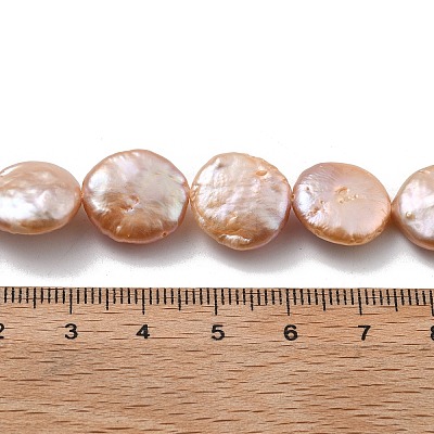 Natural Baroque Keshi Pearl Beads Strands PEAR-P064-08D-04D-1