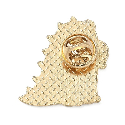Crying Dinosaur with Woundplast Enamel Pins JEWB-D308-01B-G-1