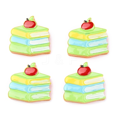 Opaque Resin Cabochons CRES-B002-21-1