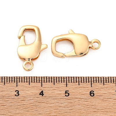Brass Lobster Claw Clasps KK-H513-01B-G-1