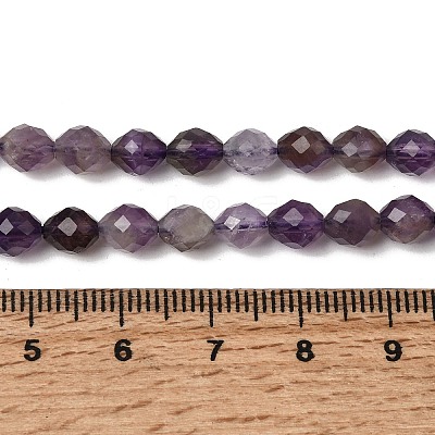 Natural Amethyst Beads Strands G-K376-F03-01-1