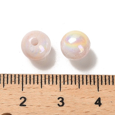 Opaque Acrylic Beads OACR-Z016-01A-07-1