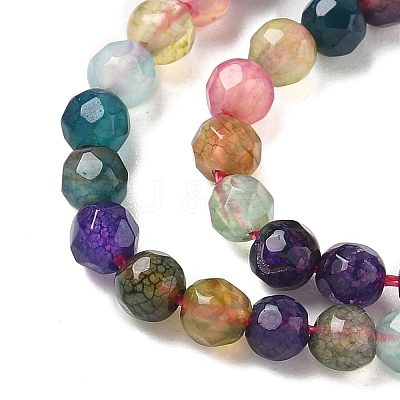 Natural Agate Beads Strands G-E469-12Y-1
