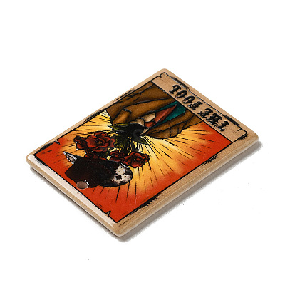 Printed Acrylic Pendants MACR-O046-01A-1