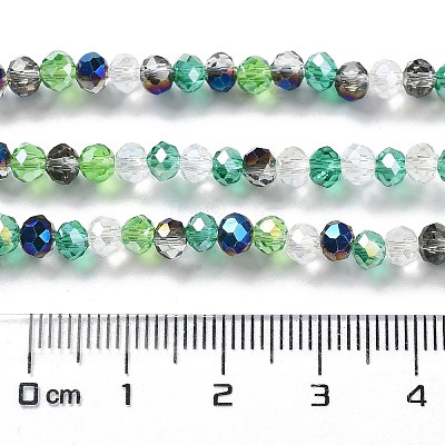 Glass Beads Strands EGLA-A034-M4mm-24-1