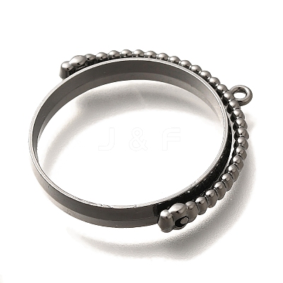 Alloy Open Back Bezel Pendants PALLOY-I223-01B-1