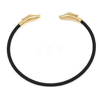 Braided Steel Wire Bangles Making KK-CBA6056-02G-1