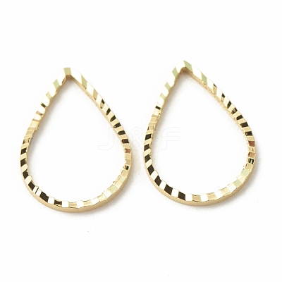 Brass Linking Rings KK-F831-017C-G-RS-1